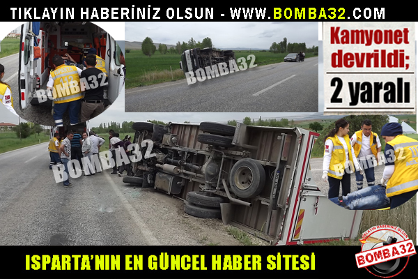 Sürücü direksiyon hakimiyetini kaybetti 2 yaralı